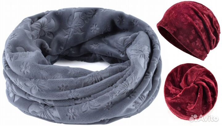 Новая шапка снуд (трансформер)