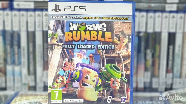 Диск PS45 Worms Rumble Fully Loaded Edition / Новы