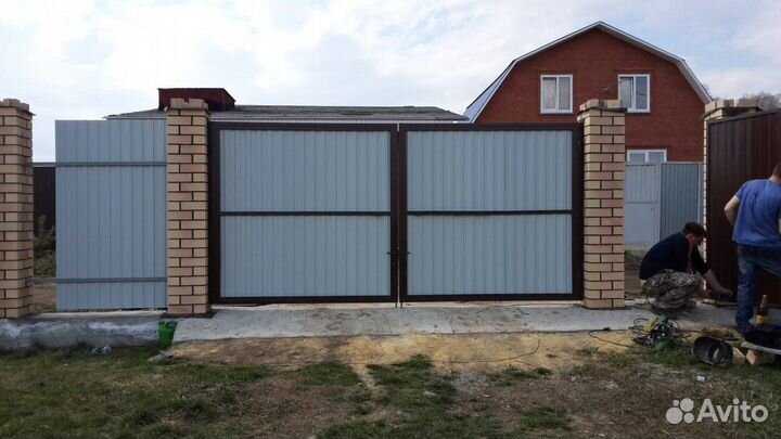 Забор из профнастила 