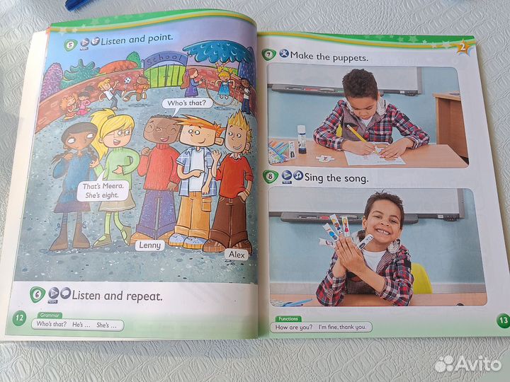 Учебник по английскому kid's box 1