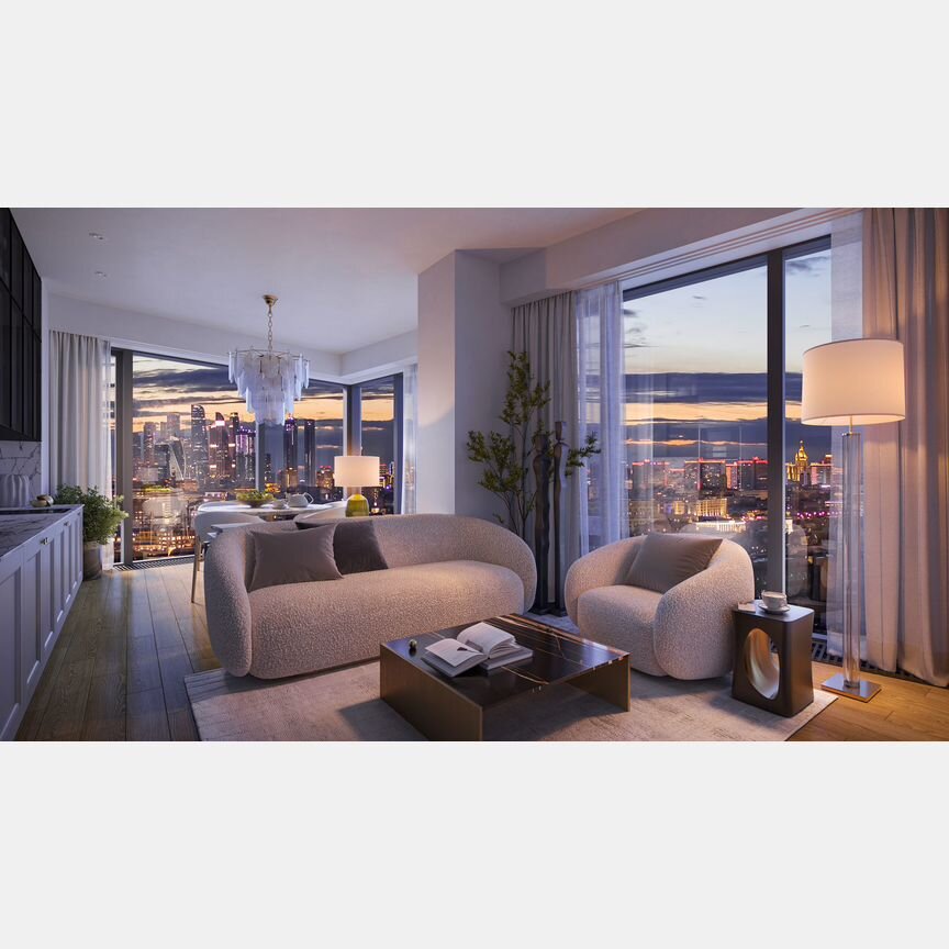 4-к. квартира, 119,1 м², 2/24 эт.