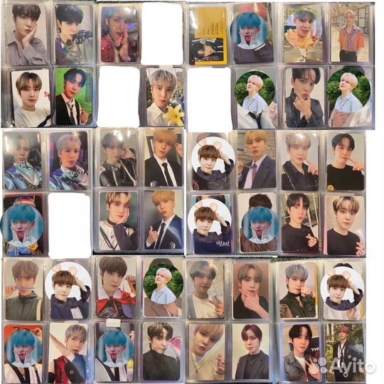 Официальные карты Ateez. Юнхо