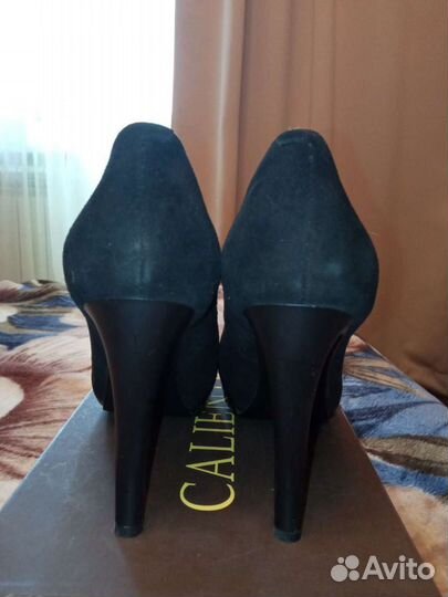 Туфли женские натуральная замша, 37 размер