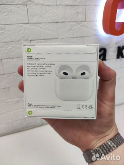 Беспроводные наушники apple airpods 3 оригинальные