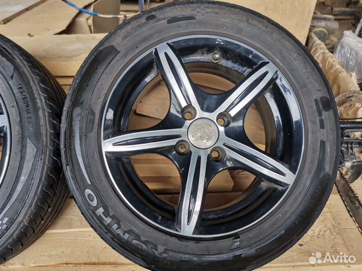 Летняя резина с дисками r14 на Ваз