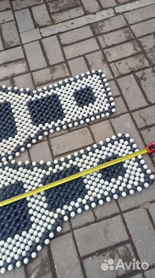 Накидка массажная на сиденья1шт б.у