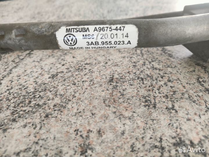 Трапеция дворников (в сборе) Volkswagen Passat b7