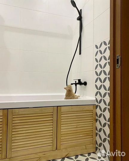 Жалюзийный экран под ванну по вашим размерам