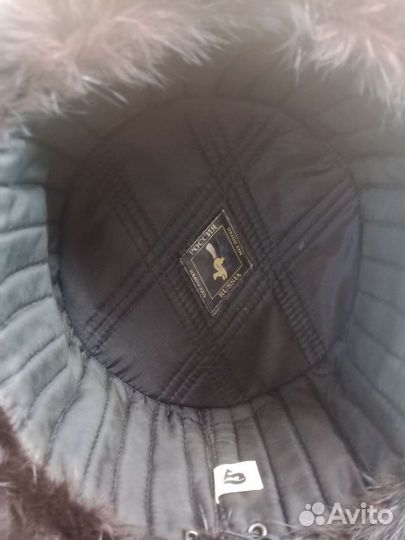 Норковая шапка мужская ушанка