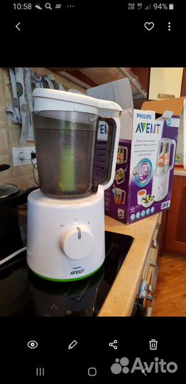 Пароварка-блендер 