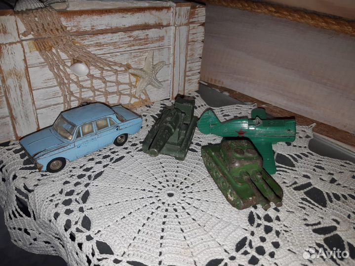 Танк, самолет, машинка СССР