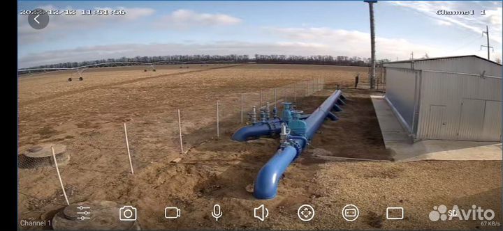 Комплект видеонаблюдения tantos на 2 видеокамеры