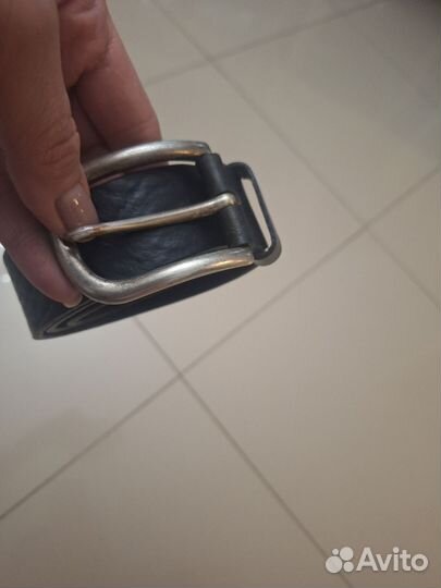 Мужской кожаный ремень JMS