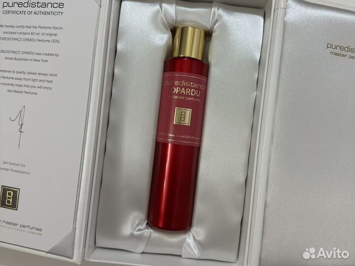 Opardu Puredistance делюсь оригинал