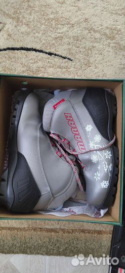 Лыжи палки ботинки