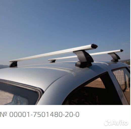 Багажник на крышу niva chevrolet без рейлингов