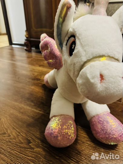 Единорог, игрушка мягкая