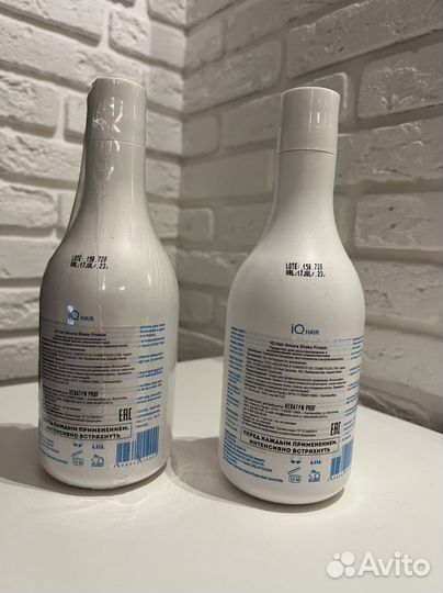 IQ hair amore shake protein нанопластика