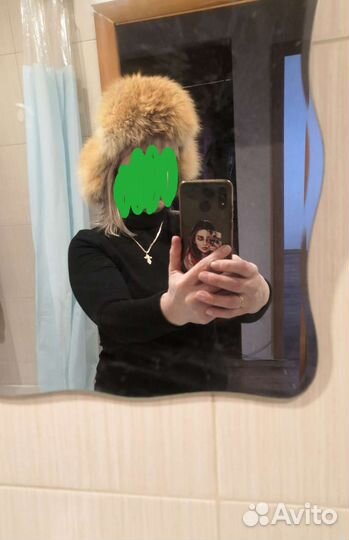 Шапка лисья