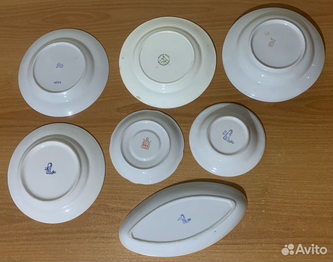 Посуда СССР ГДР фарфор хрусталь