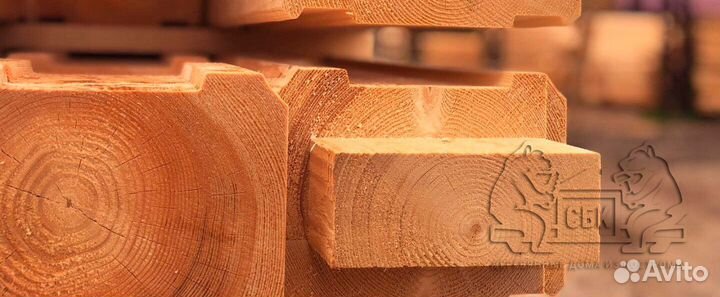 Профилированный брус камерной сушки