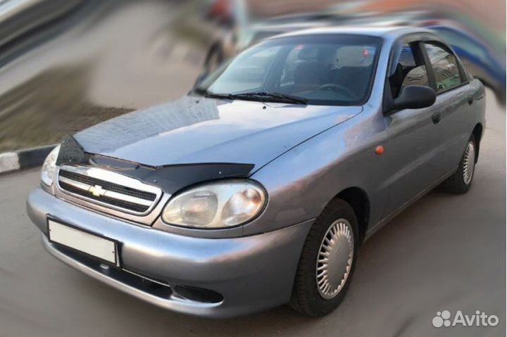 Мухобойка капота на Ланос Заз сенс