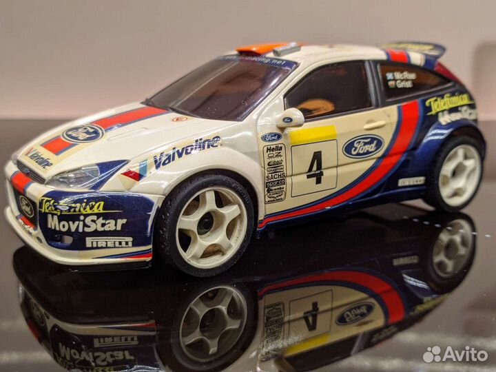 Ford Focus WRC 2001 (кузов kyosho mini-z)