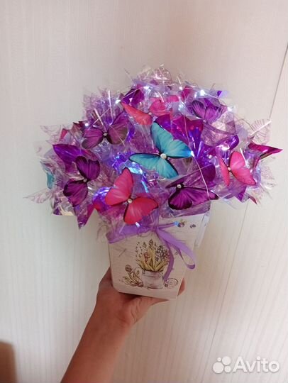 Букеты из бабочек