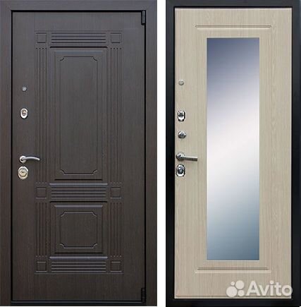 Дверь с зеркалом