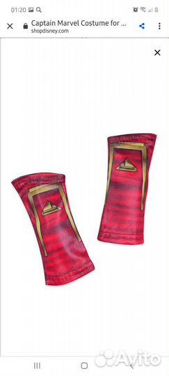 Костюм новогодний Капитан Марвелл