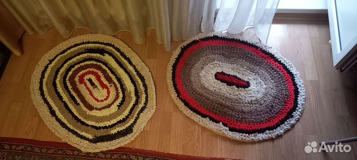 Коврики вязаные