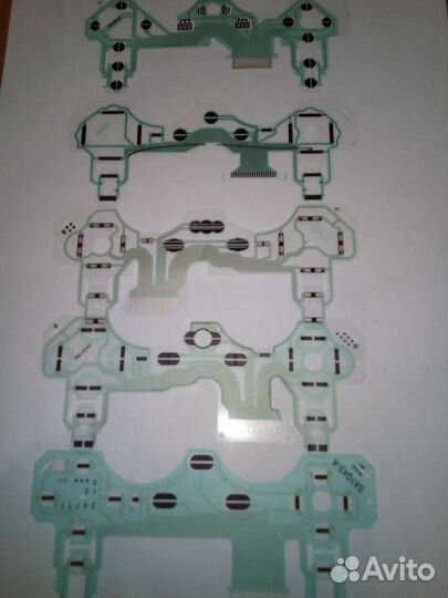 PS2 PS3 PS4 Печатные платы геймпадов кнопки мембра