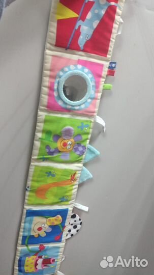 Мягкая развивающая книжка