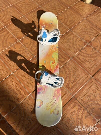 Сноуборд 152 bf и крепления burton