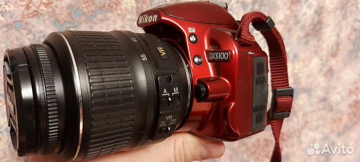 Зеркальный фотоаппарат Nikon D3100 c 18-55 VR