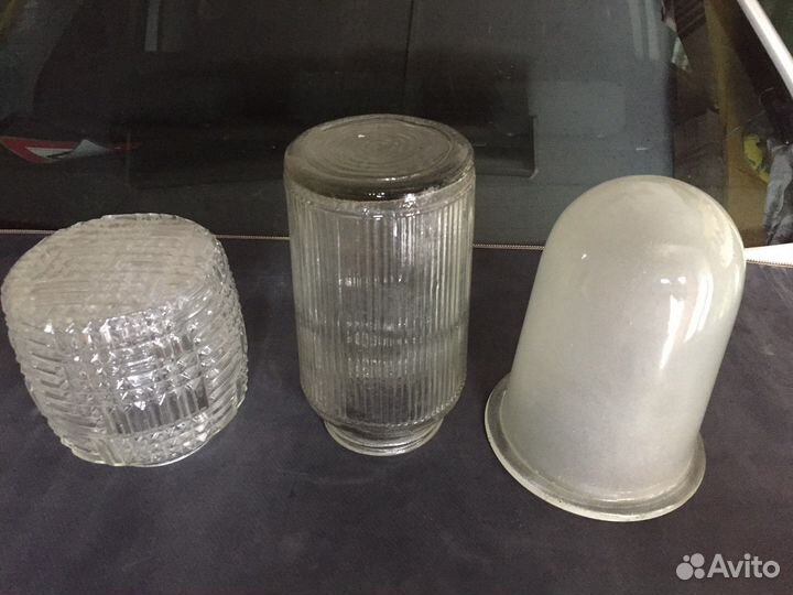 Плафон стеклянный