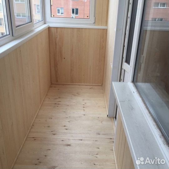 Балкон отделка вагонкой Челябинск