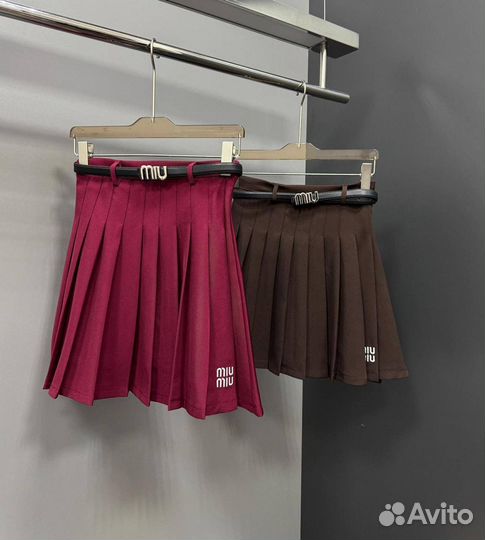 Юбка Мiu Мiu + ремень