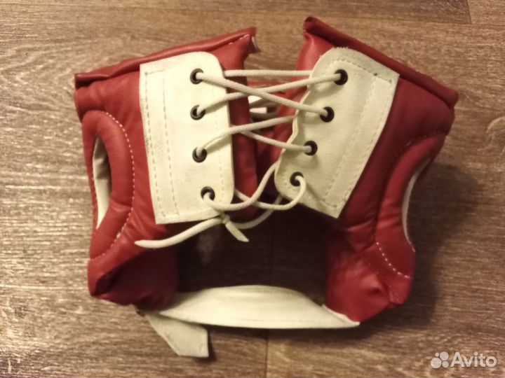 Шлем боксерский для детей (S/красный) dila