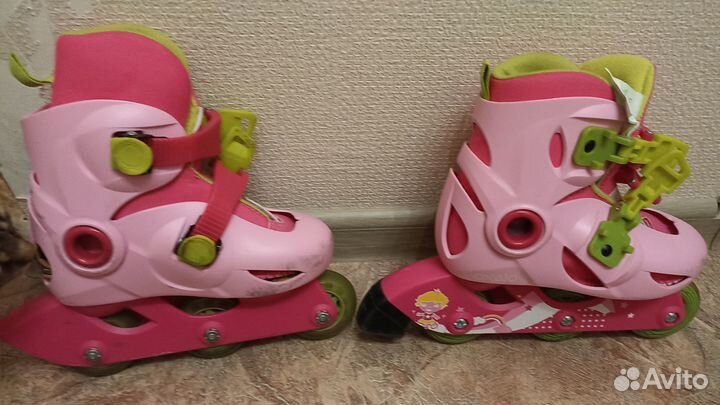 Ролики детские вместе с новой защитой