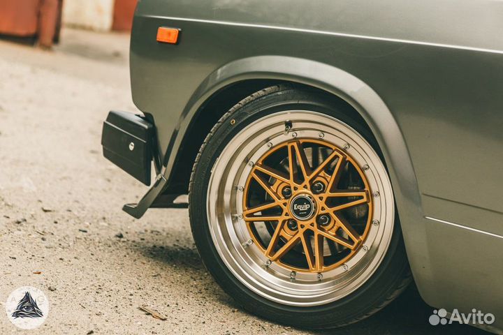 Work equip r14 gold ваз новые диски 4-98