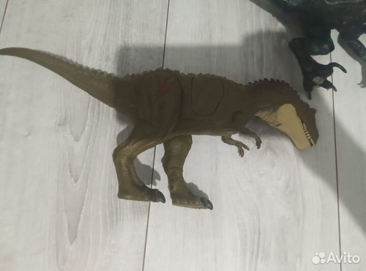 Динозавры jurassic world mattel