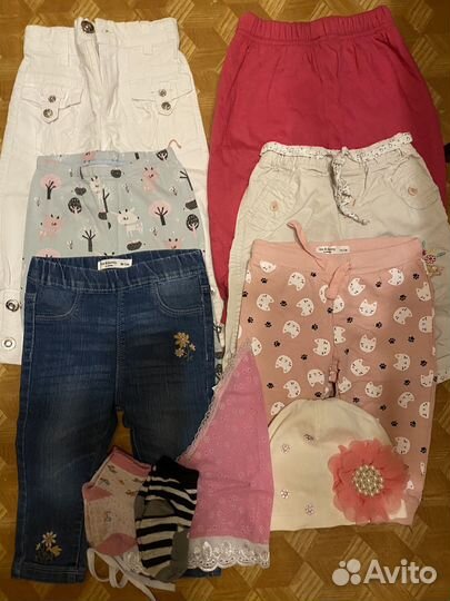 Пакет вещей на девочку год - полтора