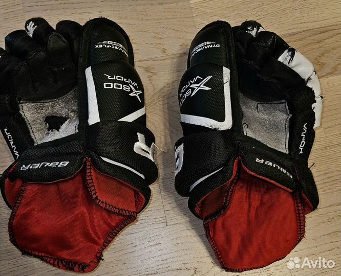 Краги хоккейные Bauer р-р 10