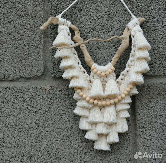 Настенное панно макраме