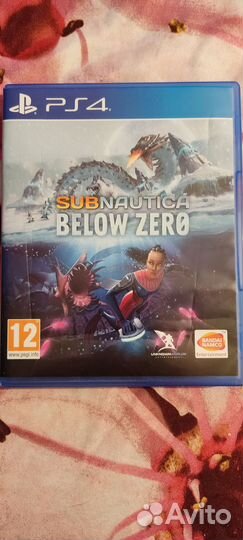 Subnautica below zero ps4 диск