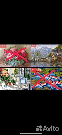 Наборы д/вышивания крестиком