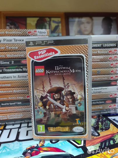 Lego Пираты Карибского Моря Psp