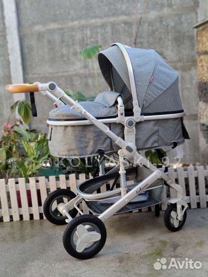 Коляска Belecoo 3в1 (Grey)