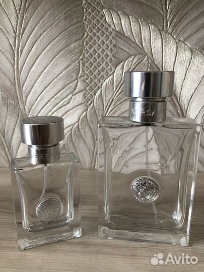 Пустые флаконы от духов Versace